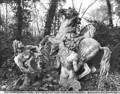 Tritons Grooming Two Horses of the Sun in the Grove of the Baths of Apollo by Gaspard and Balthazar Marsy
